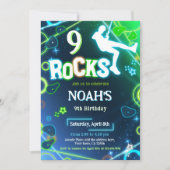 Invitation Anniversaire de l'Escalade rock (Devant)