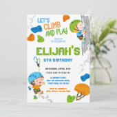 Invitation Anniversaire de l'Escalade rock (Debout devant)