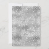 Invitation Anniversaire de l'étincelle argentée de Bourgogne (Dos)