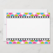 Invitation Anniversaire de l'Étoile de cinéma (Dos)