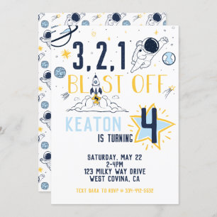 Invitation Anniversaire de l'explosion