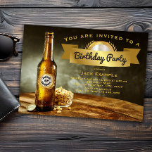 Anniversaire de l'homme, bière, n'importe quel nom