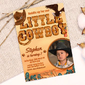 Invitation Anniversaire de Little Cowboy Boy