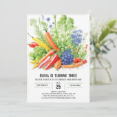 Invitation Anniversaire de Little Green Thumbs (Debout devant)