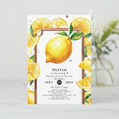 Invitation Anniversaire de Little Lemon (Debout devant)