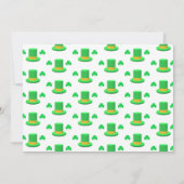 Invitation Anniversaire de Little Leprechaun (Dos)