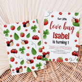 Invitation Anniversaire de Little Love Bug