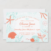 Invitation Anniversaire de l'océan (Devant)