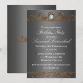 Invitation Anniversaire de l'or et du diamant et de l'argent  (Devant / Derrière)