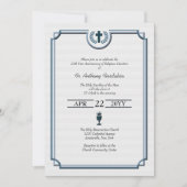 Invitation Anniversaire de l'ordination (Devant)