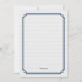 Invitation Anniversaire de l'ordination (Dos)