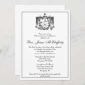 Invitation Anniversaire de l'ordre des prêtres catholiques (Devant / Derrière)