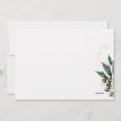 Invitation Anniversaire de l'ordre du prêtre (Dos)