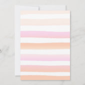 Invitation Anniversaire de Luau Anniversaire de l'ananas Luau (Dos)