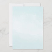 Invitation Anniversaire de l'Unicorne à 7 ans (Dos)