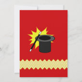 Invitation Anniversaire de Magic Me (Dos)