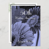 Invitation Anniversaire de mariage (Devant / Derrière)