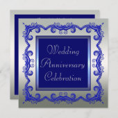 Invitation Anniversaire de mariage (Devant / Derrière)