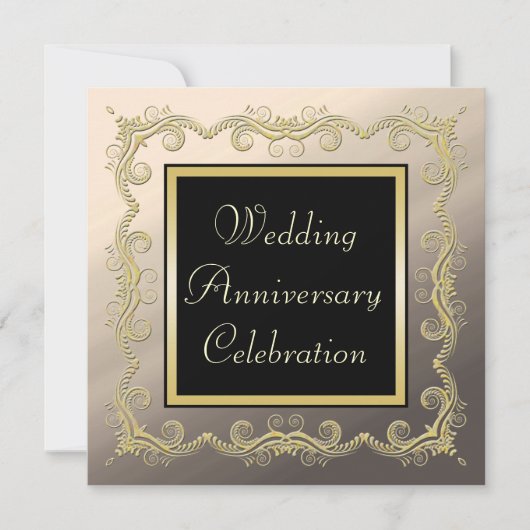 Invitation Anniversaire de mariage (Devant)
