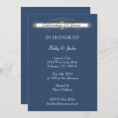 Invitation Anniversaire de mariage (Devant / Derrière)