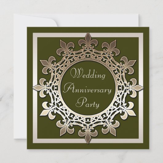 Invitation Anniversaire de mariage (Devant)