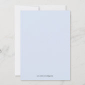 Invitation Anniversaire de Mariage (Dos)