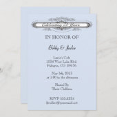 Invitation Anniversaire de Mariage (Devant / Derrière)