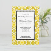 Invitation Anniversaire de Mariage Campagne Française (Debout devant)