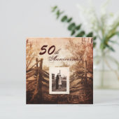Invitation anniversaire de mariage de 50 ans à la ferme de st (Debout devant)