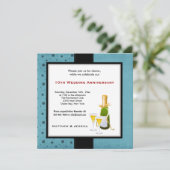 Invitation Anniversaire de mariage d'été (Debout devant)