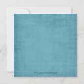 Invitation Anniversaire de mariage d'été (Dos)