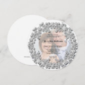 Invitation Anniversaire de Mariage Diamant (Devant / Derrière)