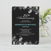 Invitation Anniversaire de Mariage Diamant (Debout devant)