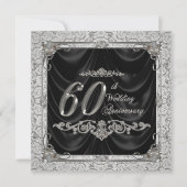 Invitation Anniversaire de Mariage Diamant (Devant)