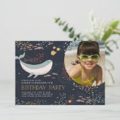 Invitation Anniversaire de Marine Life (Debout devant)