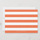 Invitation Anniversaire de Marine Life (Dos)