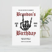 Invitation Anniversaire de Metal Rock (Debout devant)