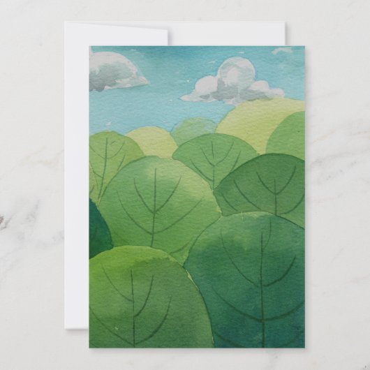 Invitation Anniversaire de mignon bug (Dos)