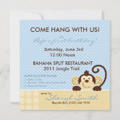 Invitation Anniversaire de Mod Monkey (Dos)