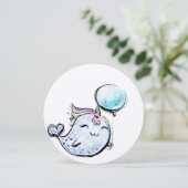 Invitation Anniversaire de Narwhal (Debout devant)