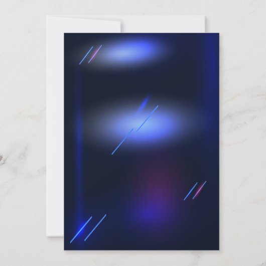 Invitation anniversaire de Neon (Dos)