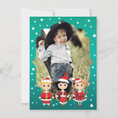 Invitation Anniversaire de Noël des Petits Santais (Dos)