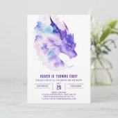 Invitation Anniversaire de notre petit dragon (Debout devant)