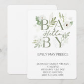 Invitation Anniversaire de Notre Petit Soleil Bash (Devant / Derrière)