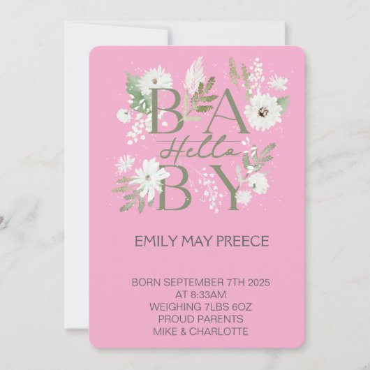 Invitation Anniversaire de Notre Petit Soleil Bash (Devant)