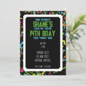 Invitation Anniversaire de Paintball (Debout devant)