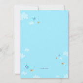 Invitation Anniversaire de Pâques (Dos)