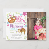 Invitation Anniversaire de paresse (Devant)