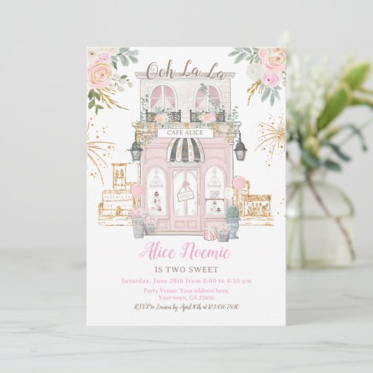 Invitation Anniversaire de Paris (Debout devant)