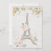 Invitation Anniversaire de Paris (Dos)